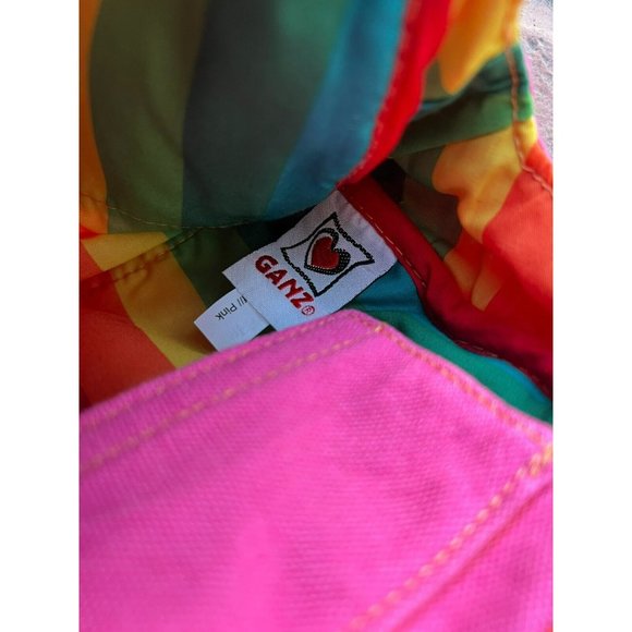 NWT Ganz Webkinz Plush Pet Carrier SEALED CODE Pink Rainbow Purse Tote Bag - Picture 4 of 8